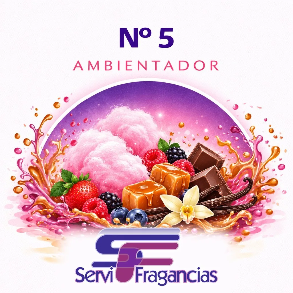 ambientador profesional 5 servifragancias aroma dulce