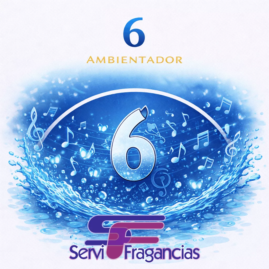ambientador profesional 6 servifragancias aroma fresco intenso