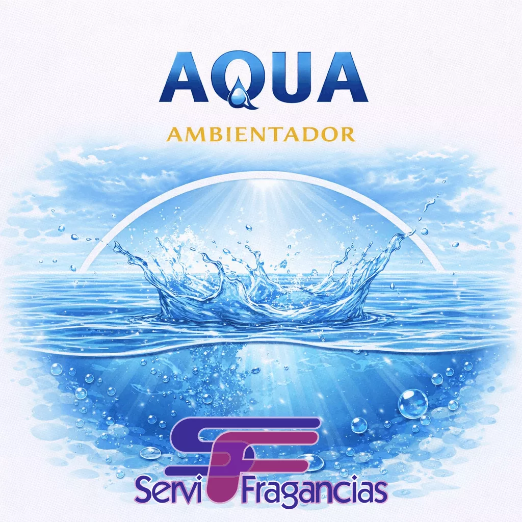 ambientador profesional Aqua servifragancias aroma fresco acuático