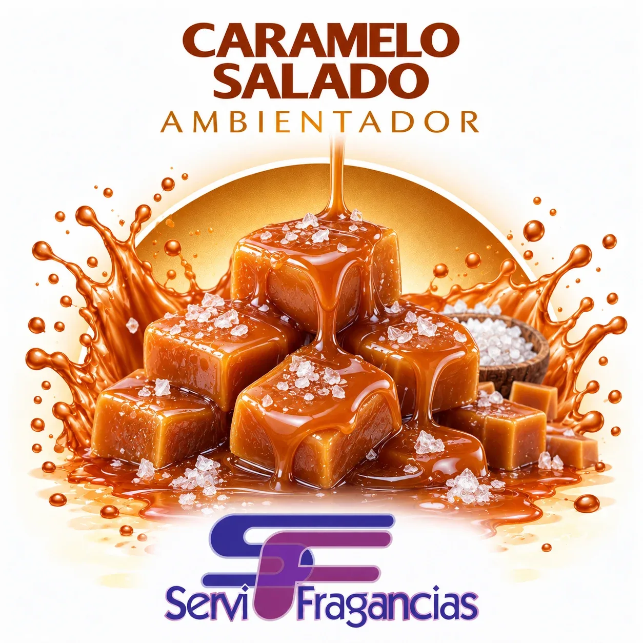 Ambientador hidroalcohólico Caramelo salado Servifragancias