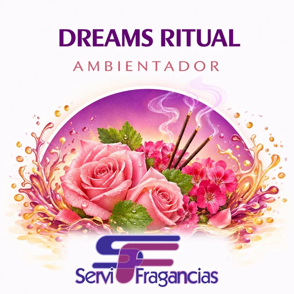 ambientador profesional Dreams Ritual Servifragancias rosa e incienso