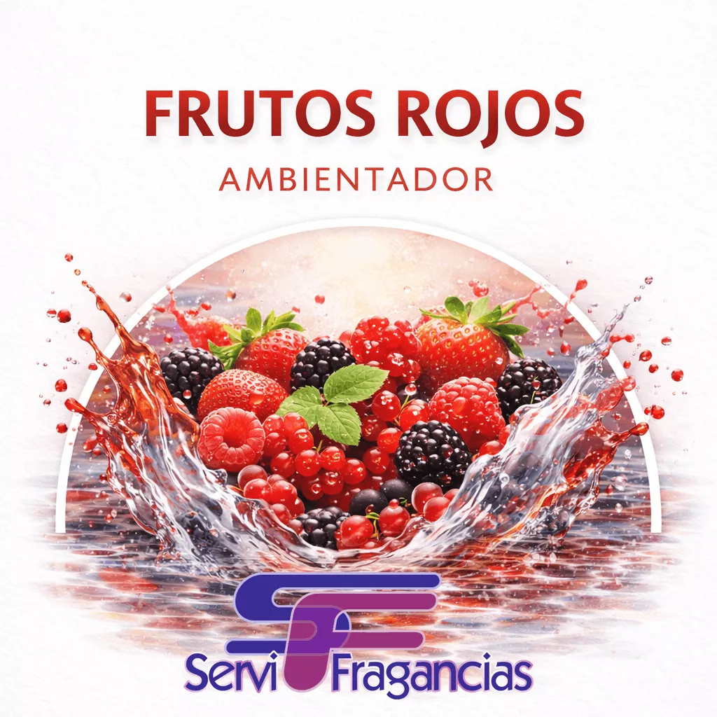 ambientador profesional Frutos Rojos servifragancias aroma frutal