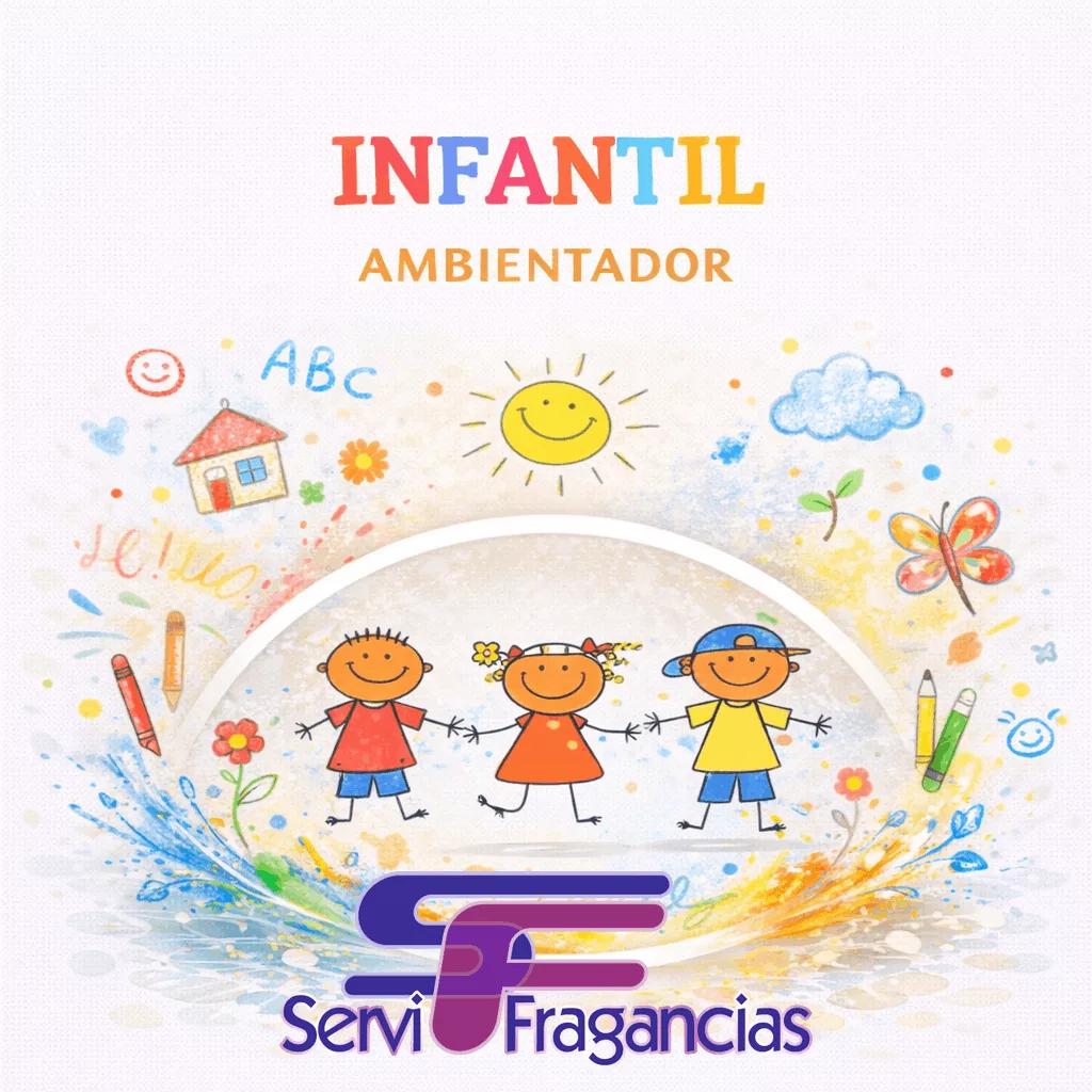 ambientador profesional Infantil servifragancias aroma suave
