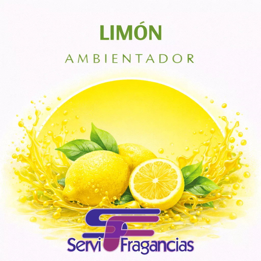 ambientador profesional limon servifragancias aroma citrico