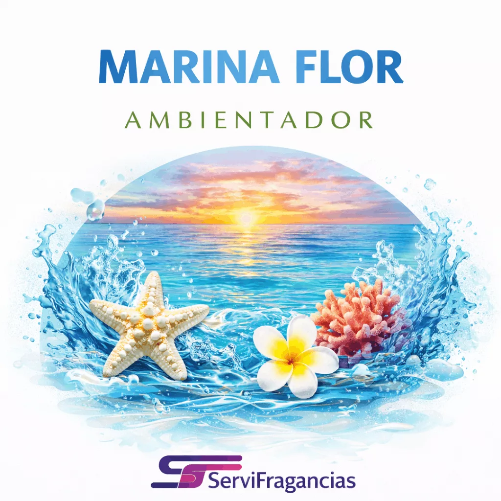 ambientador profesional marina flor servifragancias aroma marino