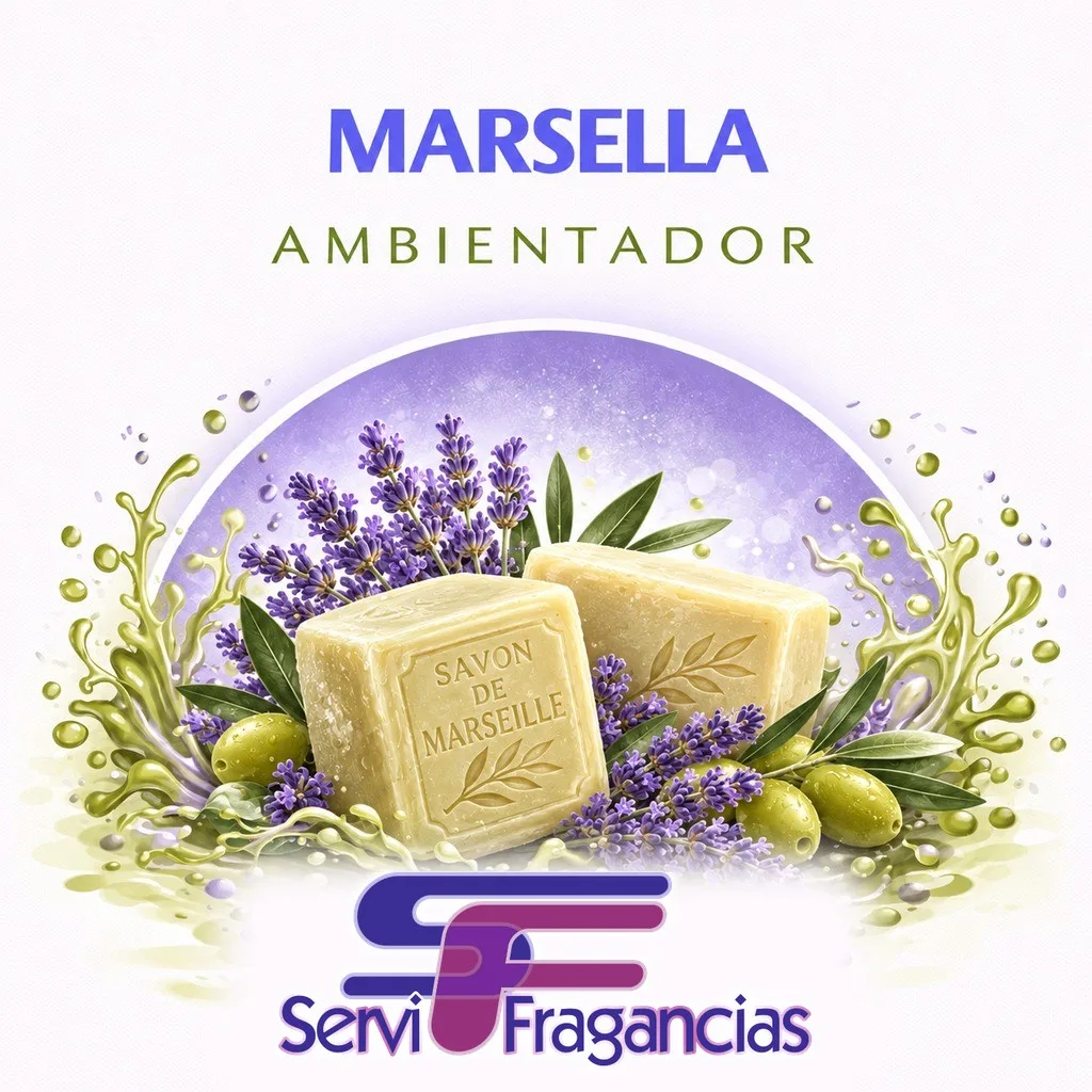 ambientador profesional Marsella Servifragancias aroma a jabón