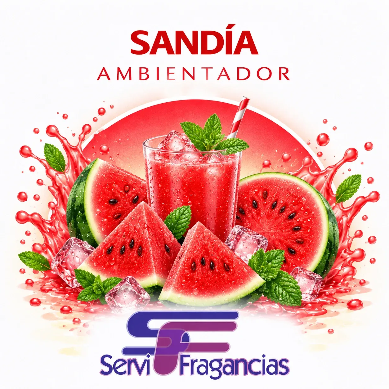 Ambientador hidroalcohólico Sandía Servifragancias