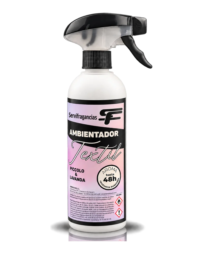 Ambientador textil Servifragancias aroma piccolo y lavanda